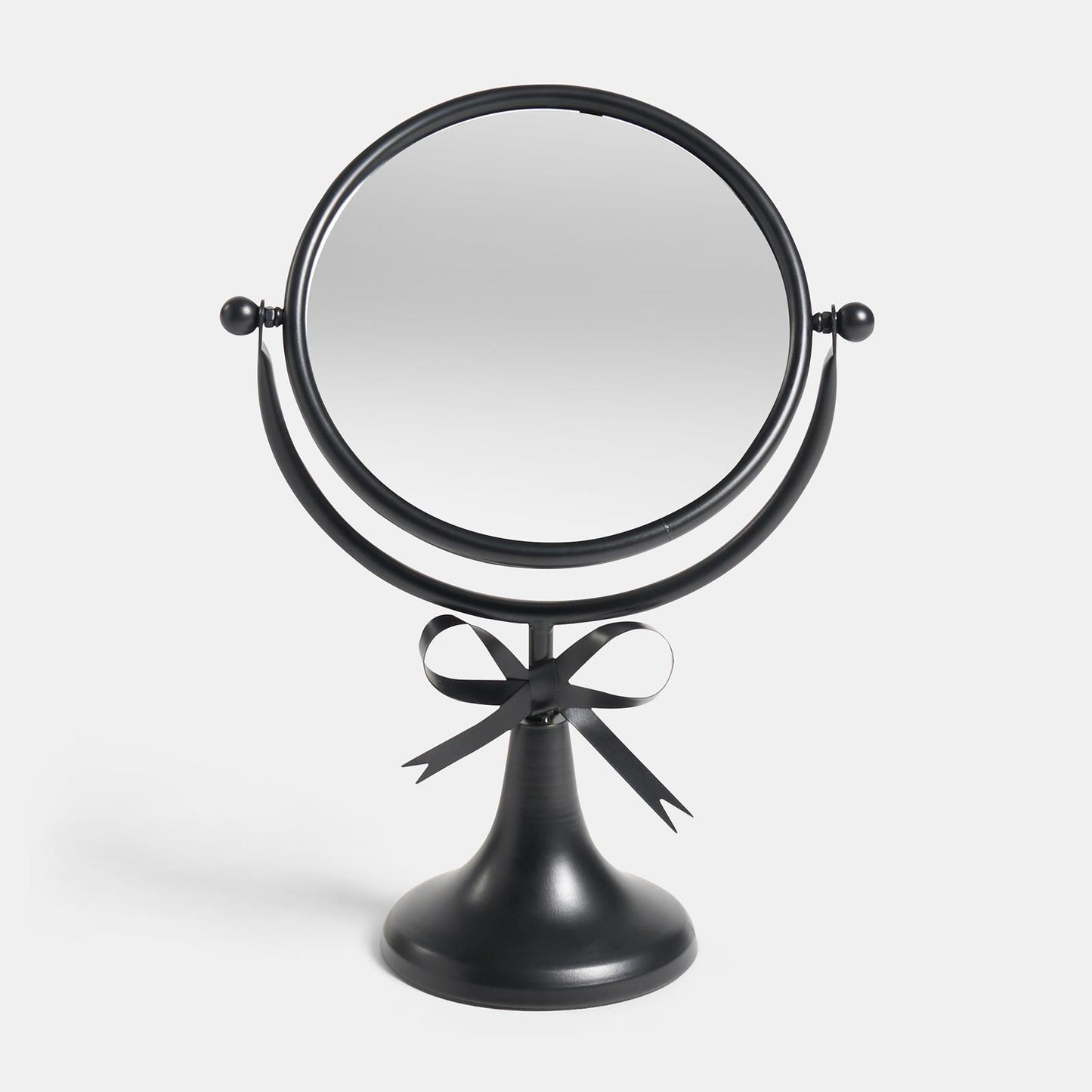 OHS Bow Swing Mirror Countertop Free Standing Pedestal Vanity Mirrors