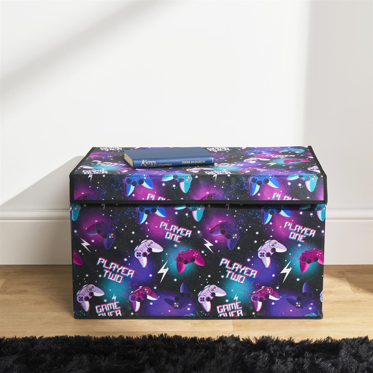 OHS Print Storage Box Large Folding Collaspsible Space Saving Organiser with Lid