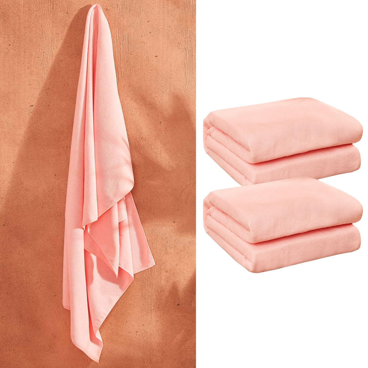 Brentfords Beach Towel Wholesale Large Microfiber Lightweight Quick Dry Bath Gym