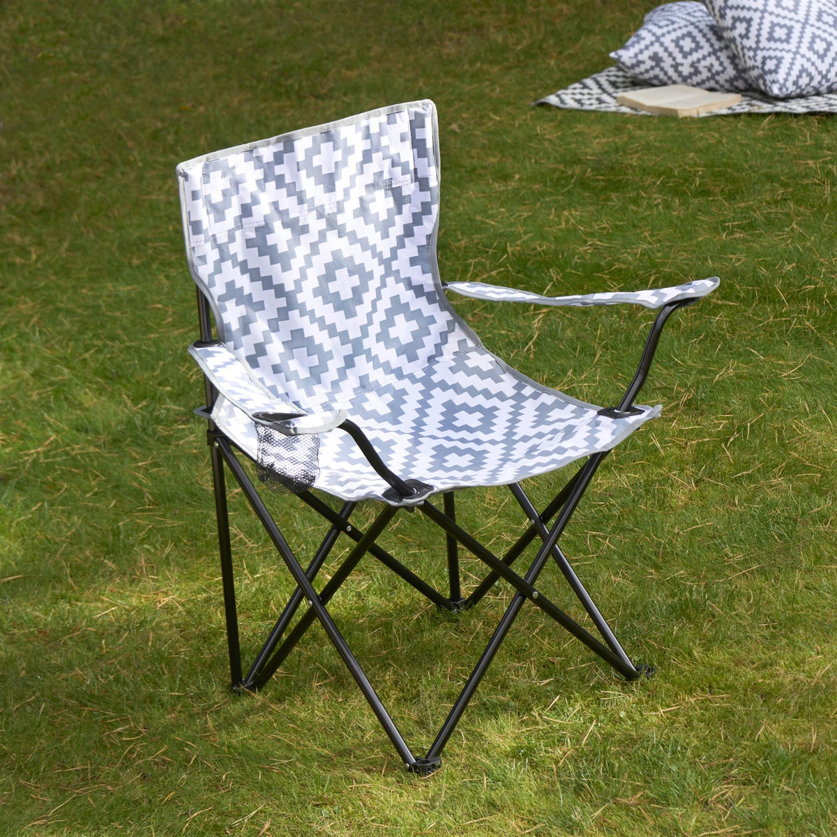 OHS Outdoor Camping Chair Folding Portable Picnic Garden Seat