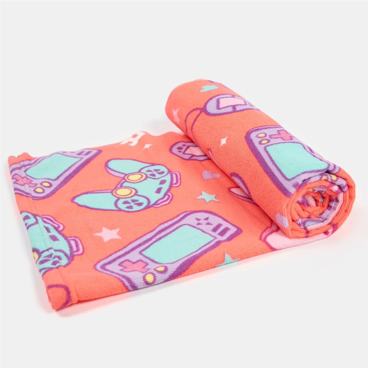 OHS Print Beach Towel Microfibre Quick Dry Bath Holiday Gym Travel Sport