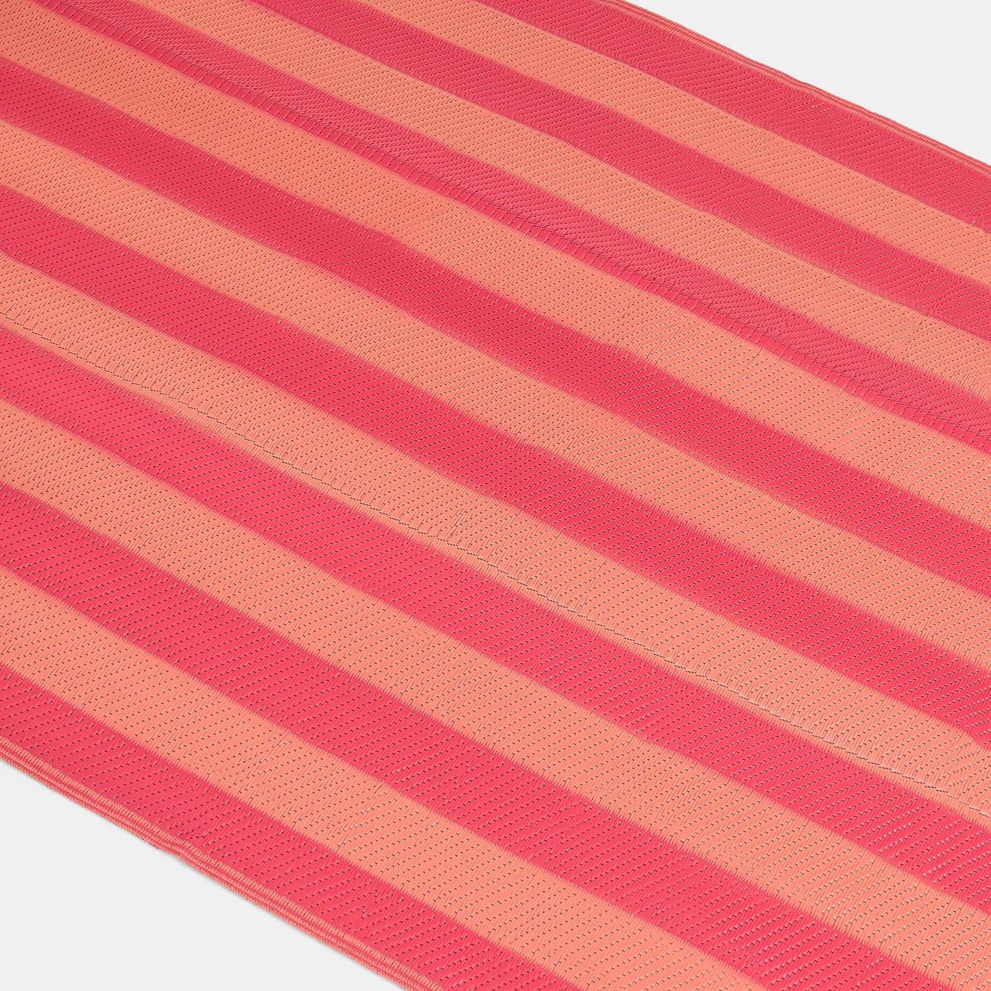 OHS Stripes Garden Rug Outdoor Waterproof Area Mat Patio Decor