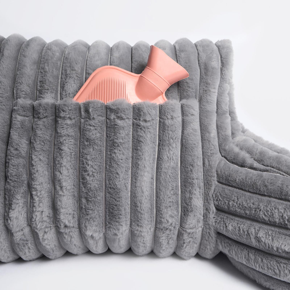 OHS Reading Cuddle Cushion Fleece Heatable Pillow Arms Chair Back Support