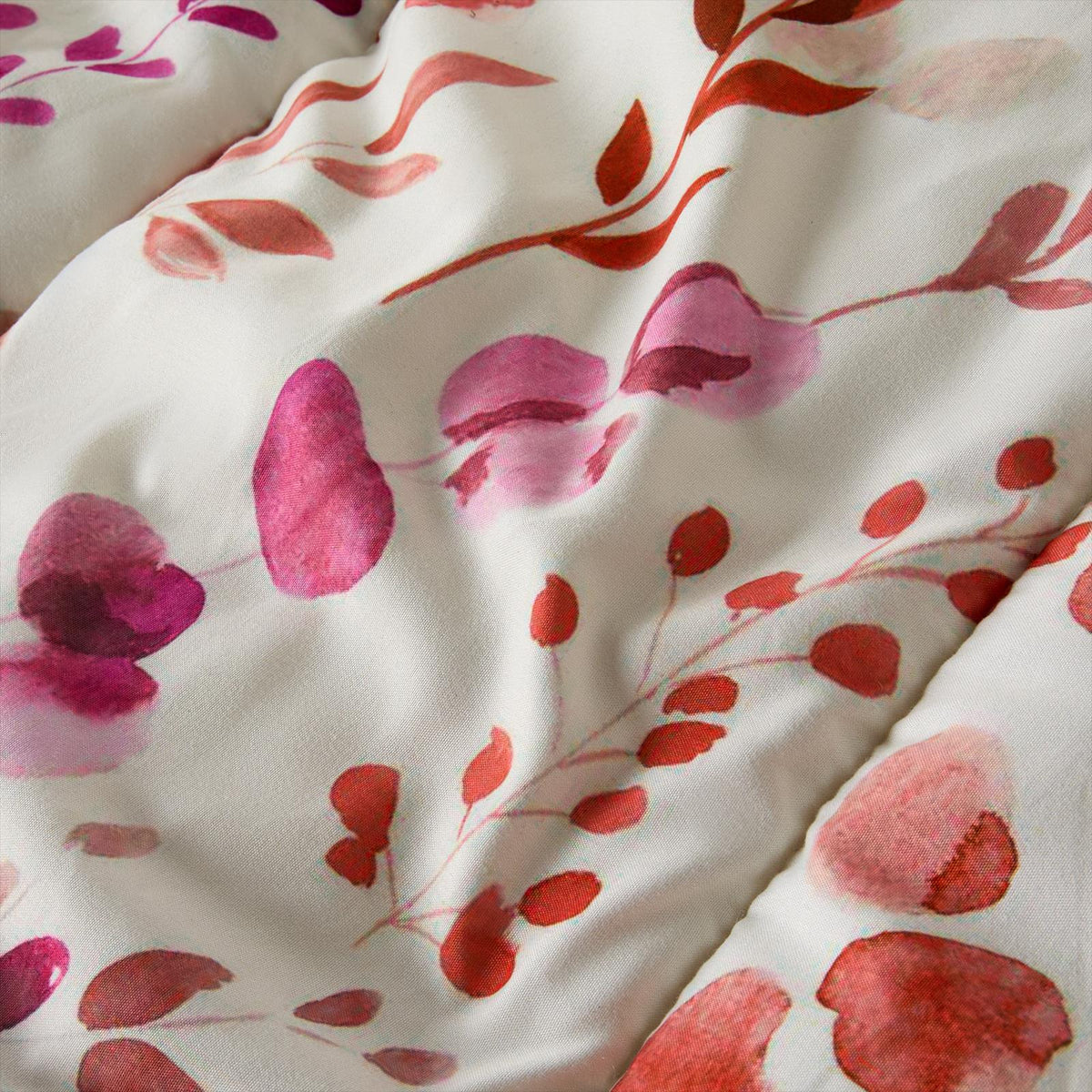 OHS Coverless Duvet & Pillowcase 10.5 Tog Floral Print Bedding Set Easy Care