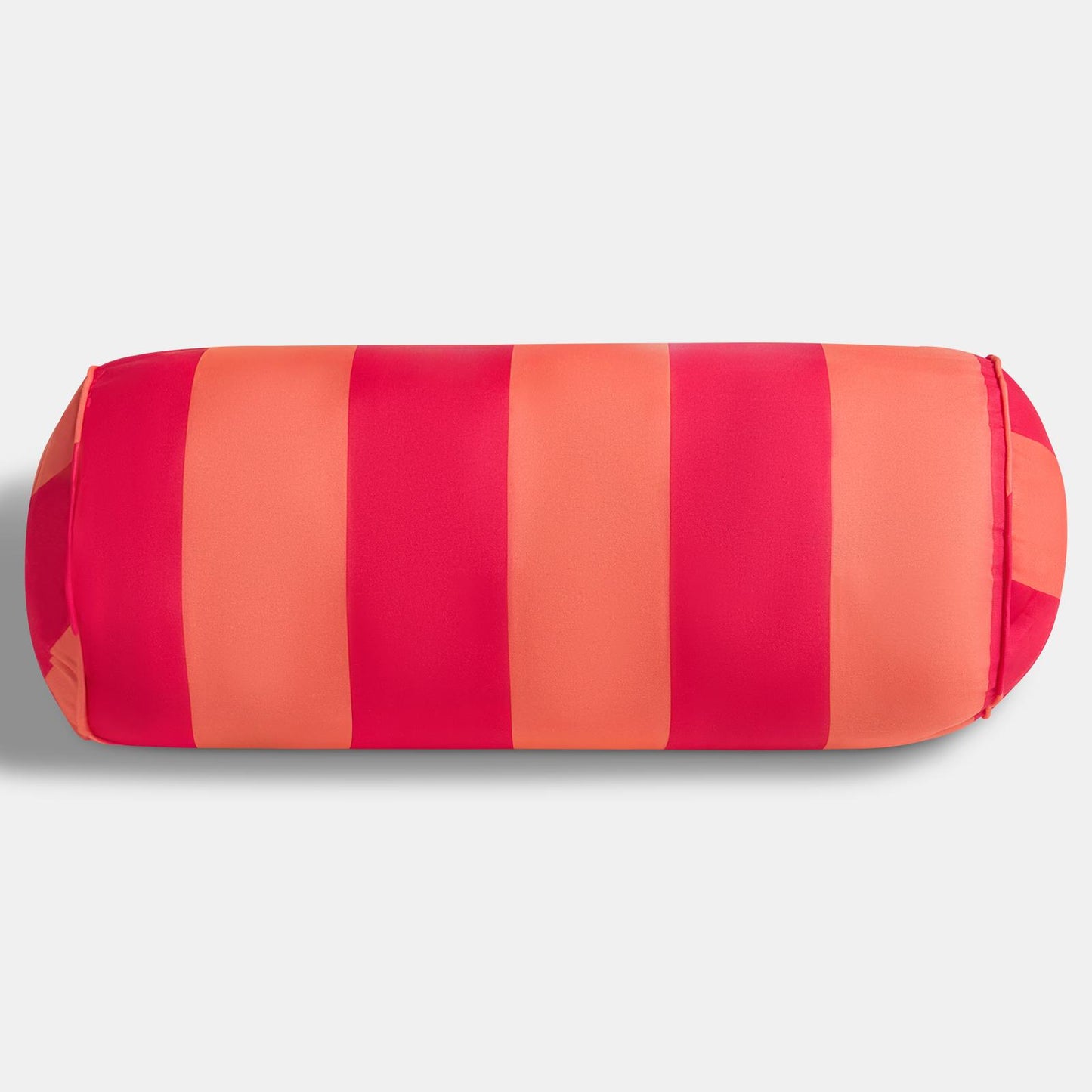 OHS Stripe Garden Bolster Cushion Outdoor Filled Pillow Back Neck Support