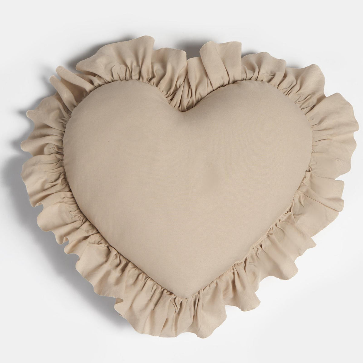 Heart Filled Cushion Plump Bedroom Scatter Pillow Valentines Frill Chair Sofa