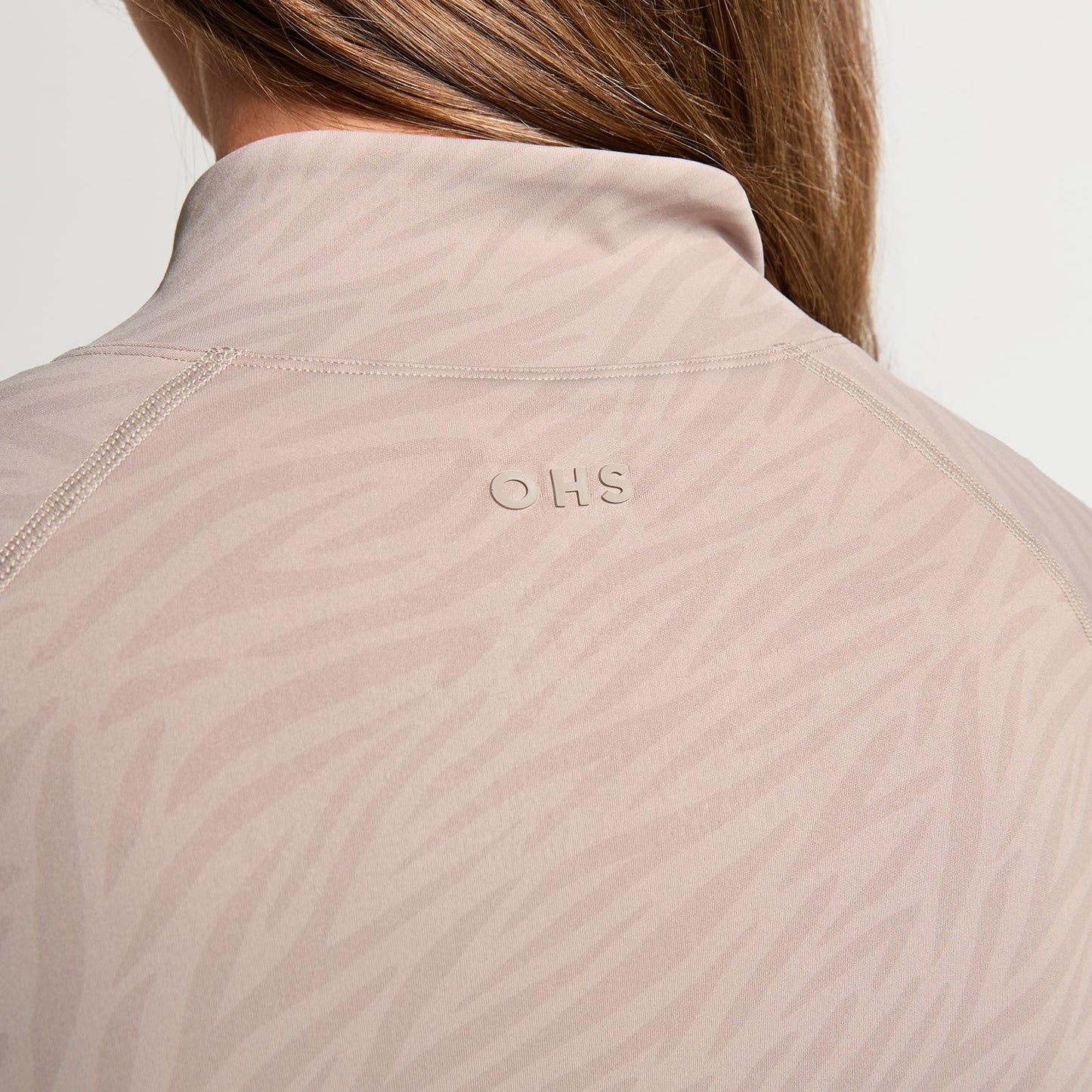 OHS Zip Up Top Long Sleeve Quick Dry Activewear JacketGym Workout Fitness Sports