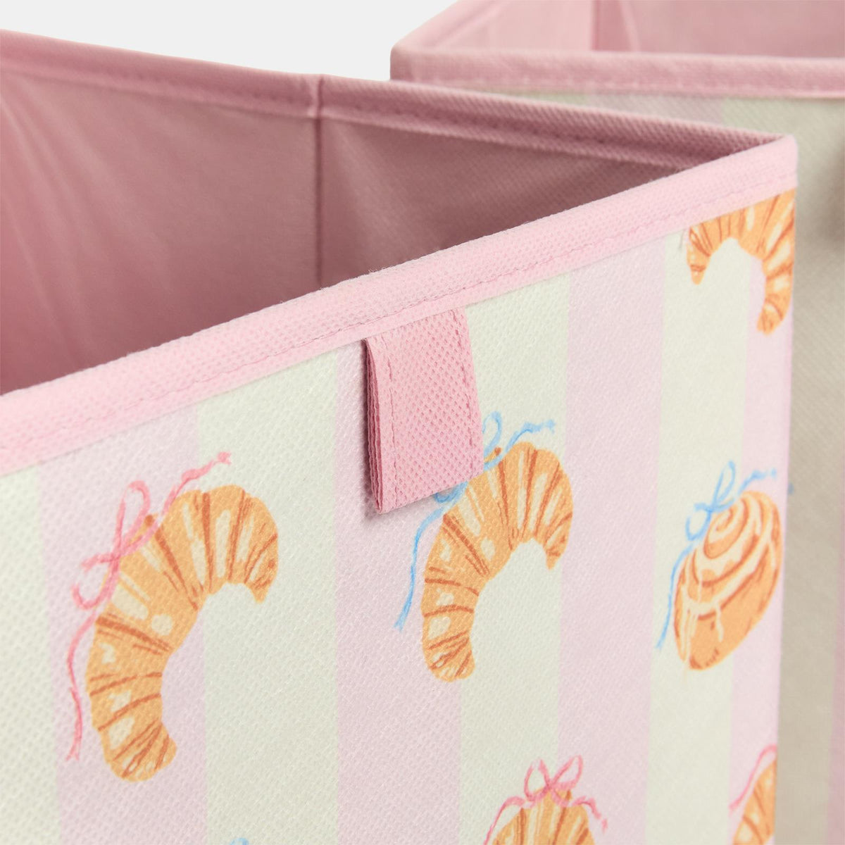OHS Kids Storage Box Cube Printed Folding 2 Pack Space Saving Shoe Toy Organiser