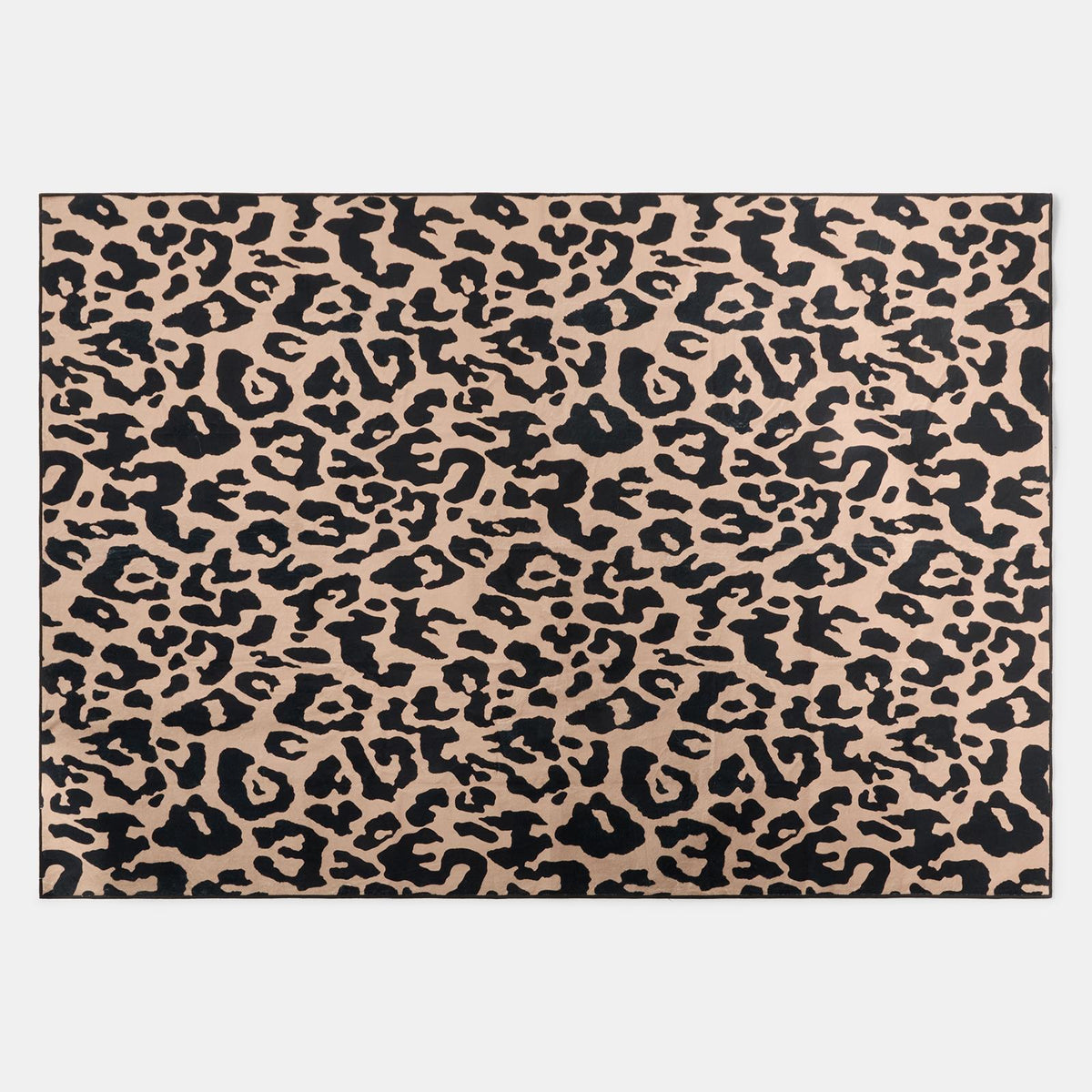 OHS Washable Rug Animal Print Ultra Soft Living Room Area Mat Accent Rugs