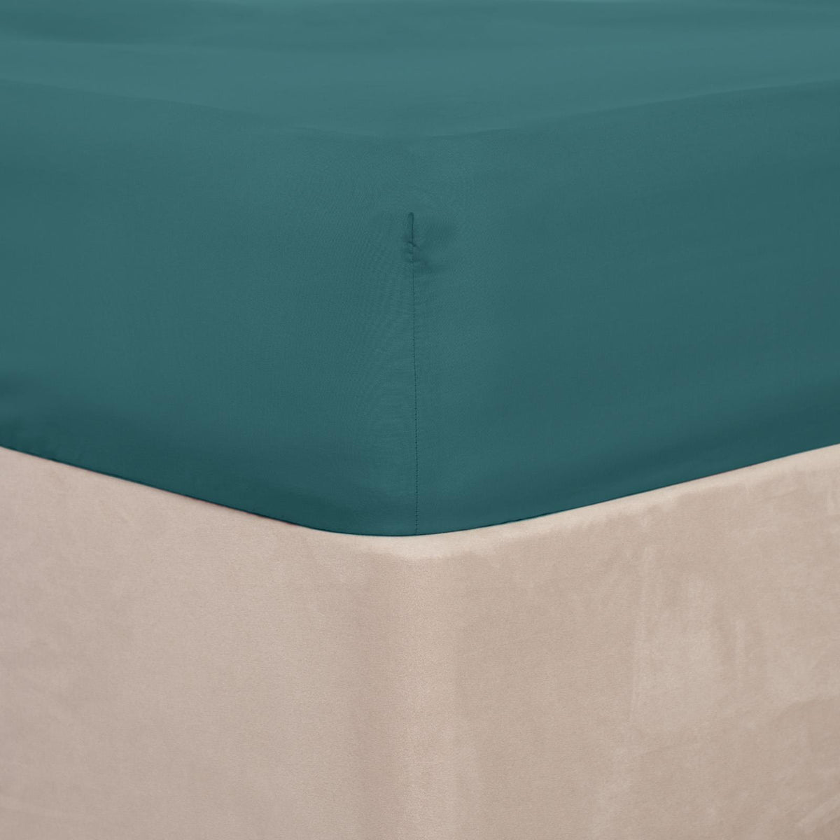 OHS Plain Duvet Cover & Pillowcase Reversible Bedding Set OR Fitted Sheet
