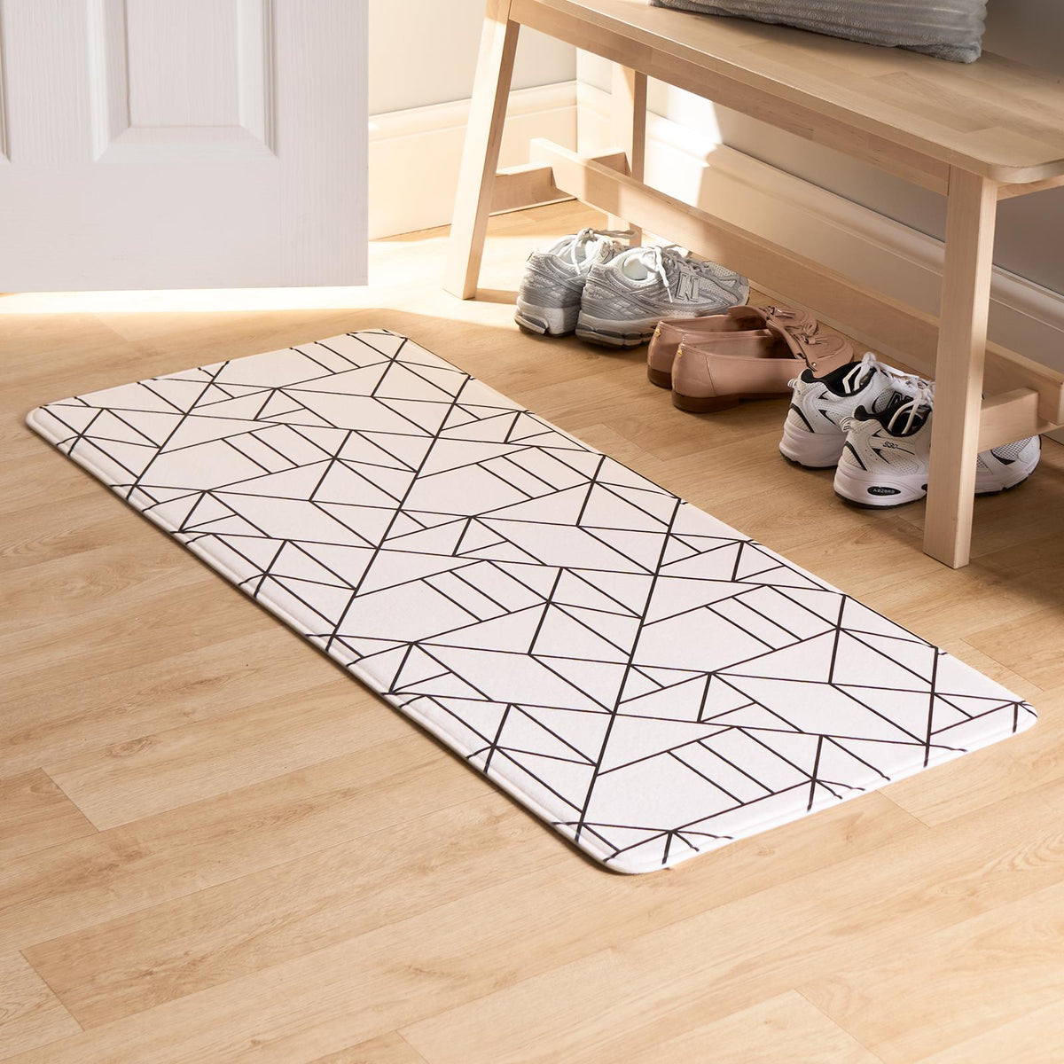 OHS Print Doormat Runner Xmas Festive Decorative Hallway Rug Kitchen Floor Mat