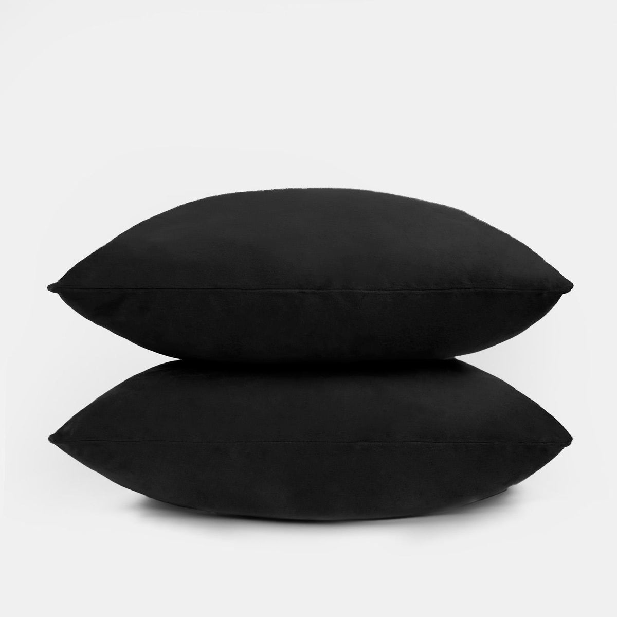 OHS Matte Velvet Cushion Covers Super Soft Luxury Square Pillowcases Multipack