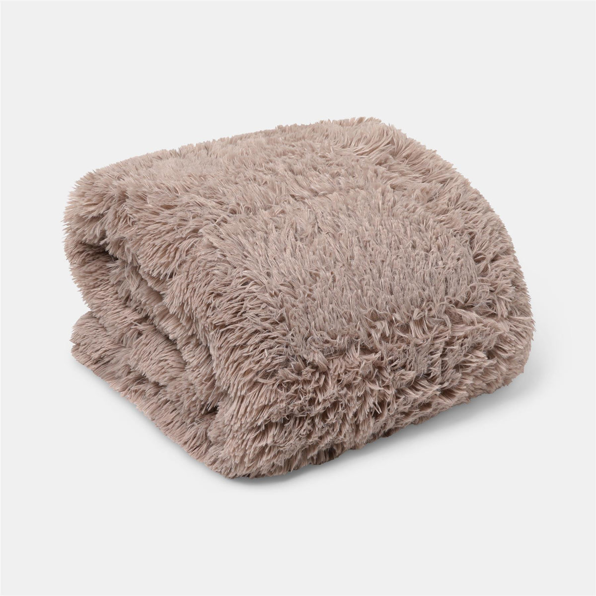 OHS Fluffy Fleece Weighted Blanket Sensory Adult Sleep Anxiety Soft Throw