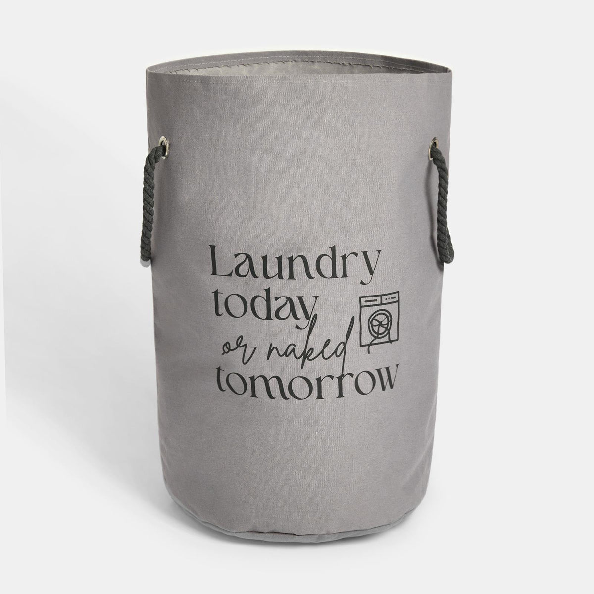 OHS Slogan Laundry Bag Foldable Hamper Basket Washing Bin Clothes Storage