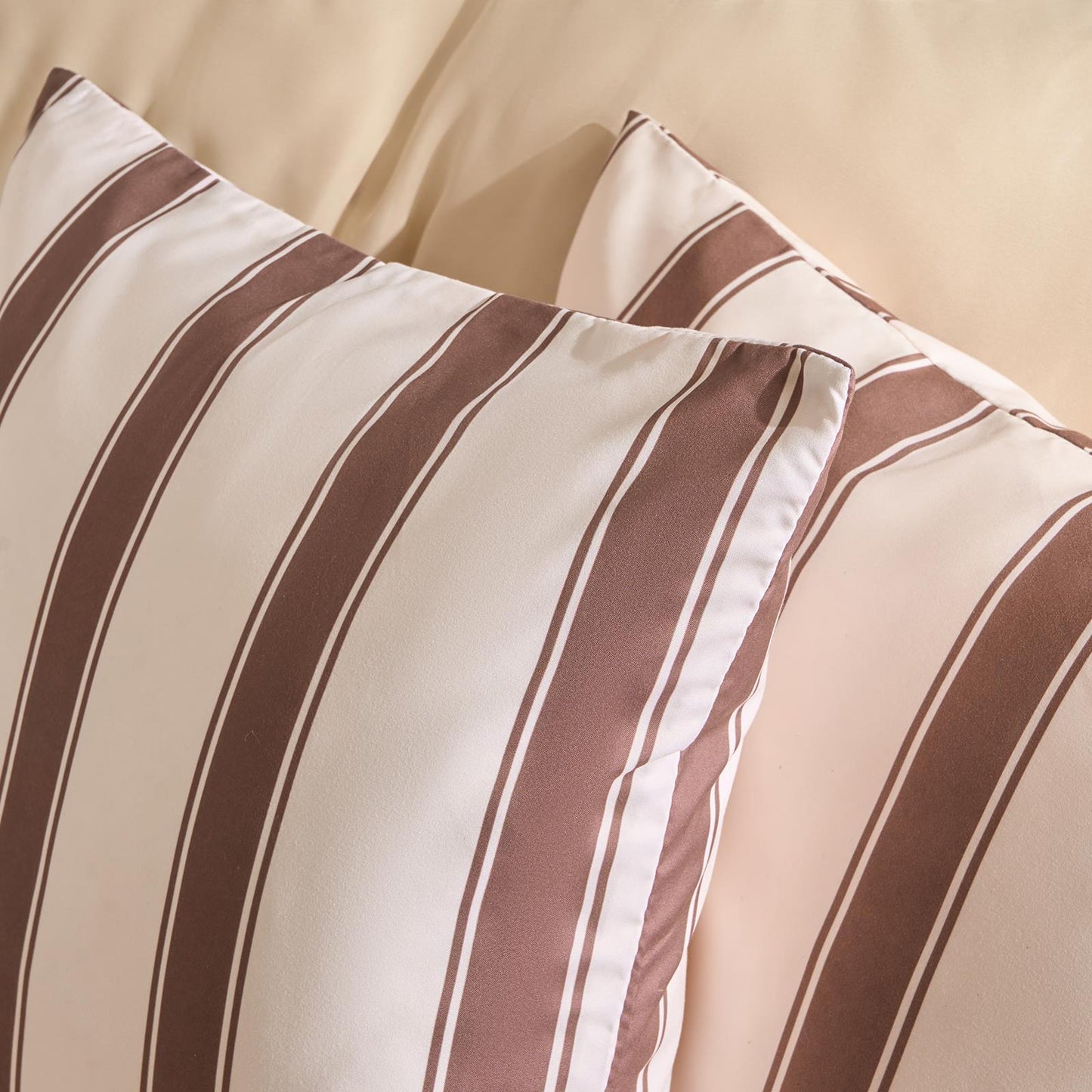 OHS Stripe Garden Cushion Covers 2 Pack Water Resistant Outdoor Indoor