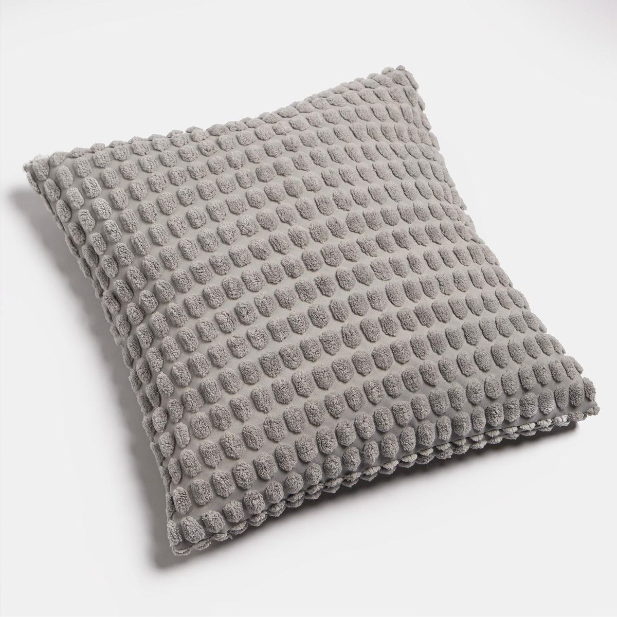 OHS Bobble Cushion Covers Soft Fleece Square Pillowcases Winter Home Decor