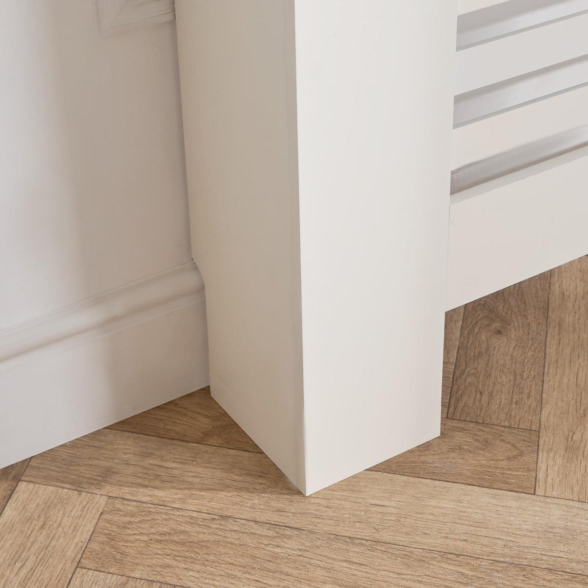 OHS Wood Radiator Cover MDF Side Board S M L Cabinet Shelf Hallway Furniture