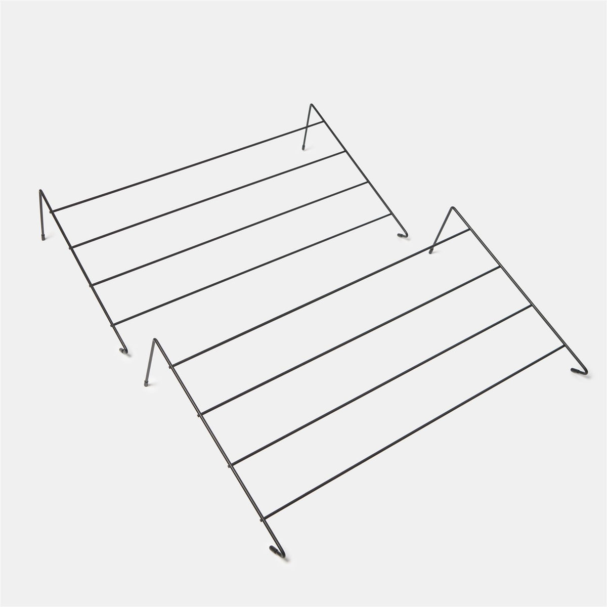 Radiator Drying Rack 2 x Clothing Dryer Organiser Hanger Rail Foldable Storage