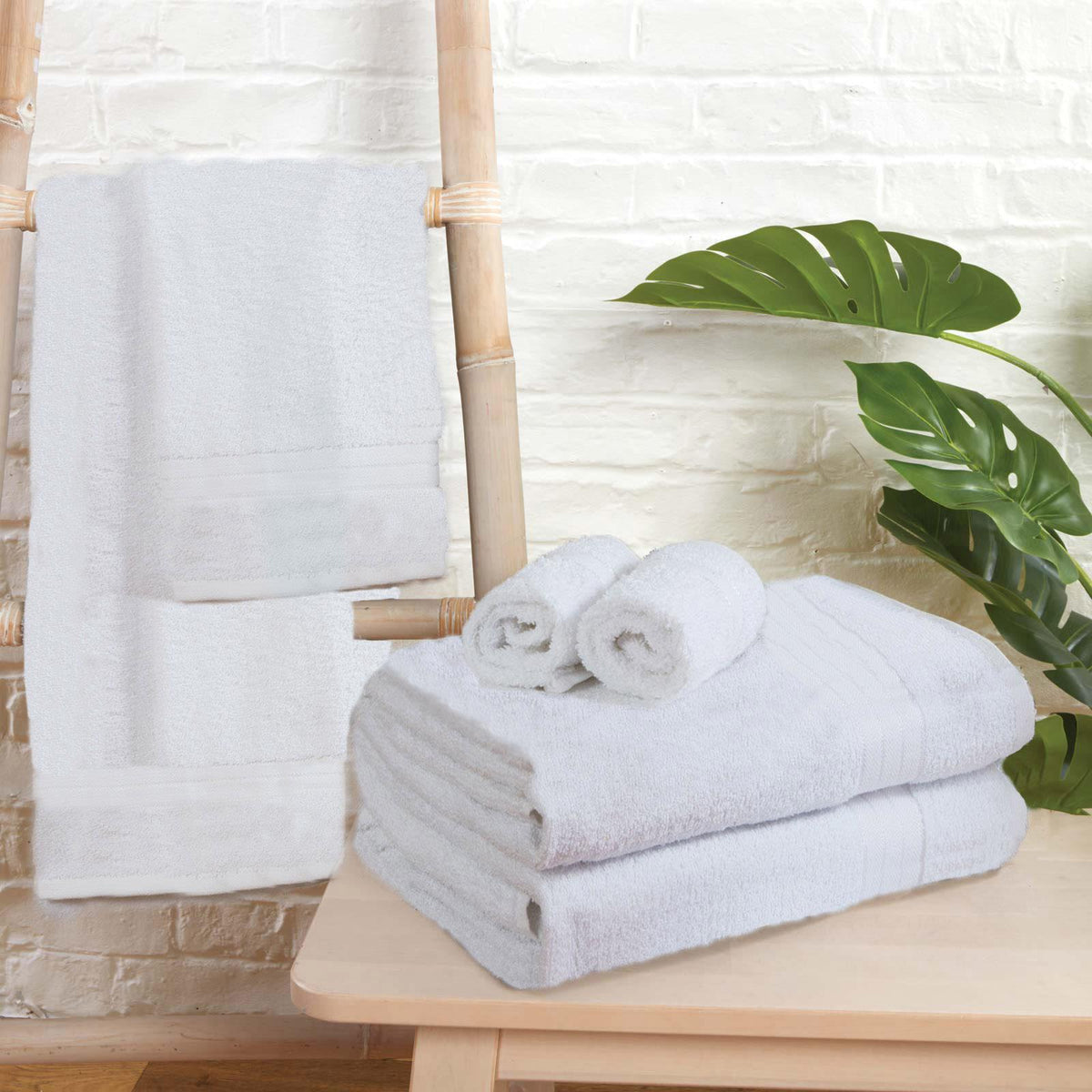 Brentfords Luxury 100% Cotton Soft Face Hand Bath Sheet Bathroom Towel Wholesale