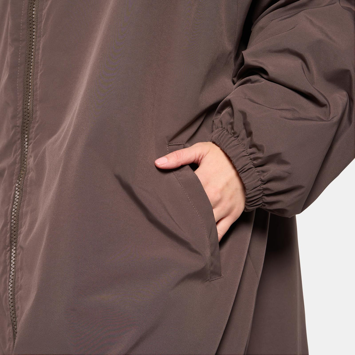 OHS Drying Changing Robe Sherpa Lined Water Resistant Oversize Coat Adults Kids