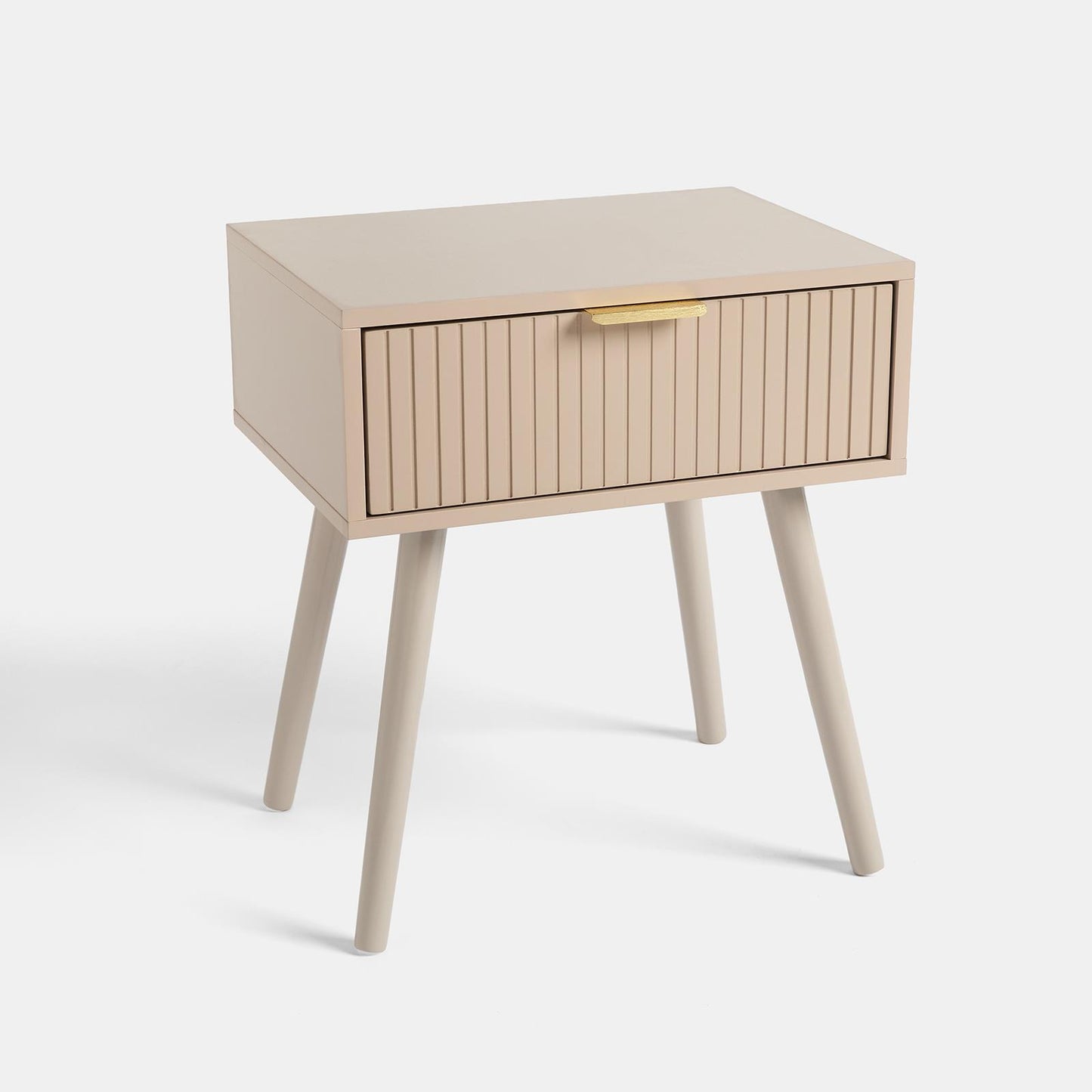 OHS Venice Nightstand Bedside Table 1 Drawer End Side Storage Cabinet