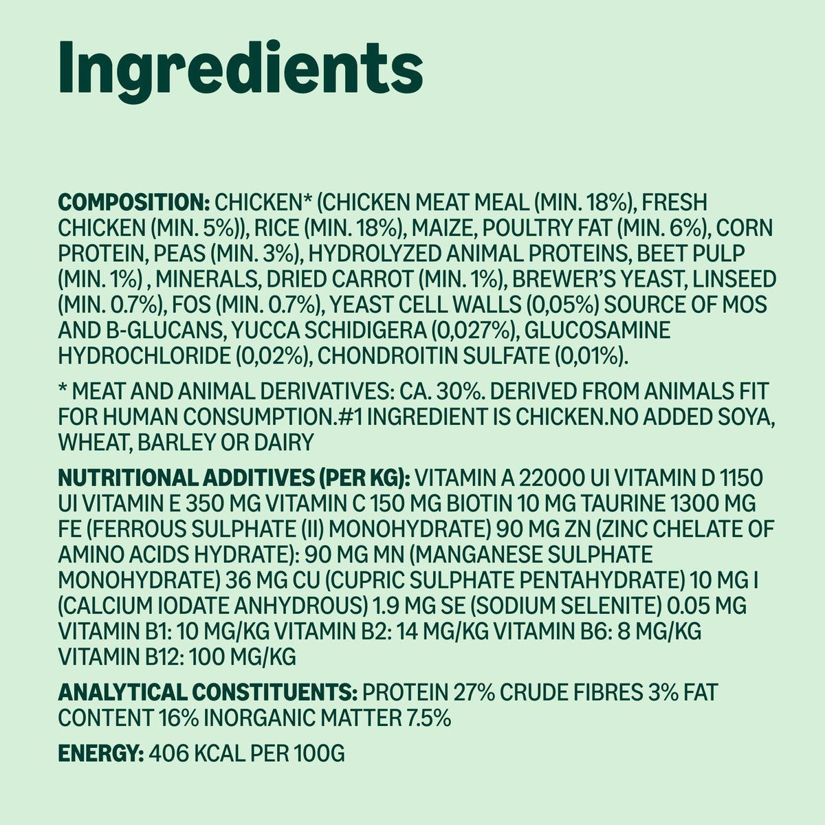 by Amazon Complete Dry Dog Food Rich in Chicken & Rice 3kg