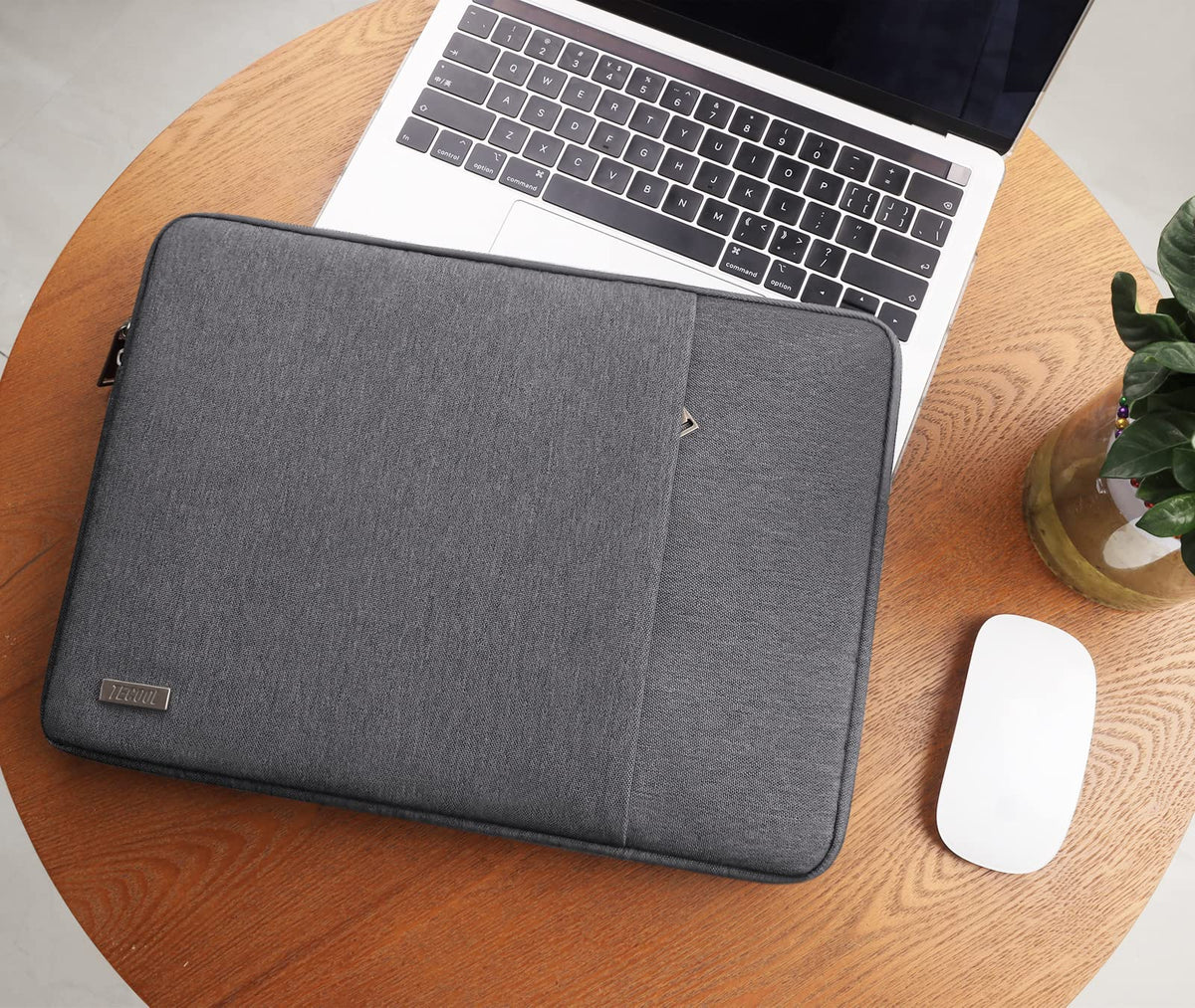 TECOOL 14 Inch Laptop Sleeve Protective Laptop Case 14 inch,Black