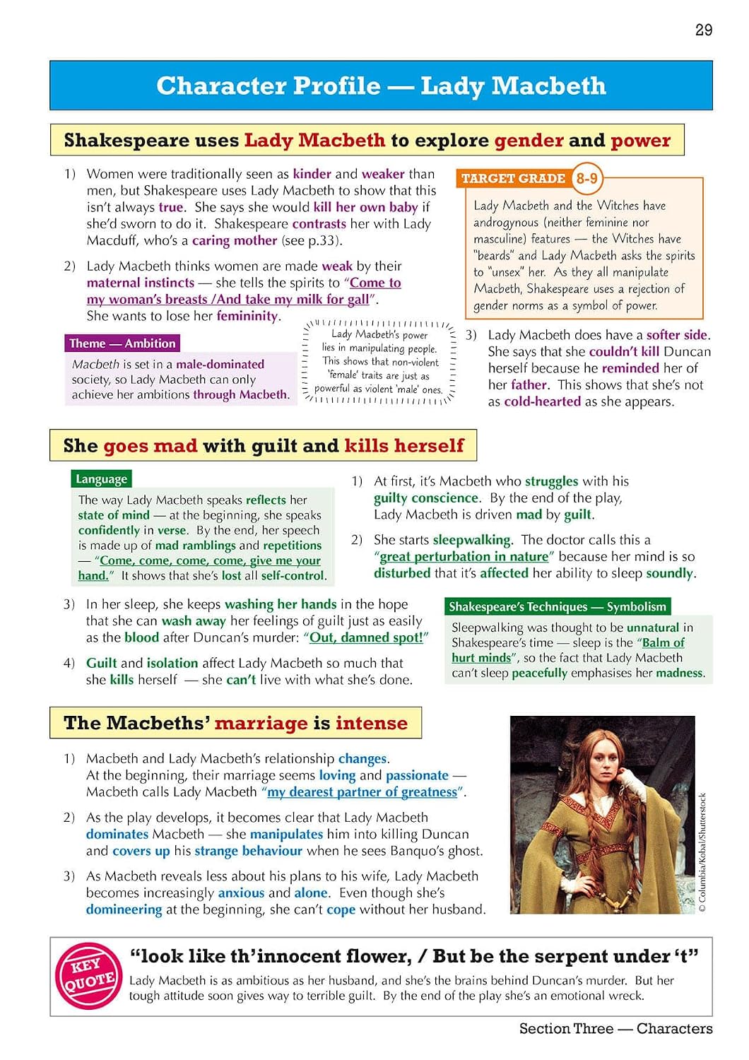 GCSE English Shakespeare Text Guide - Macbeth includes Online Edition & Quizzes: for the 2027 and 2028 exams