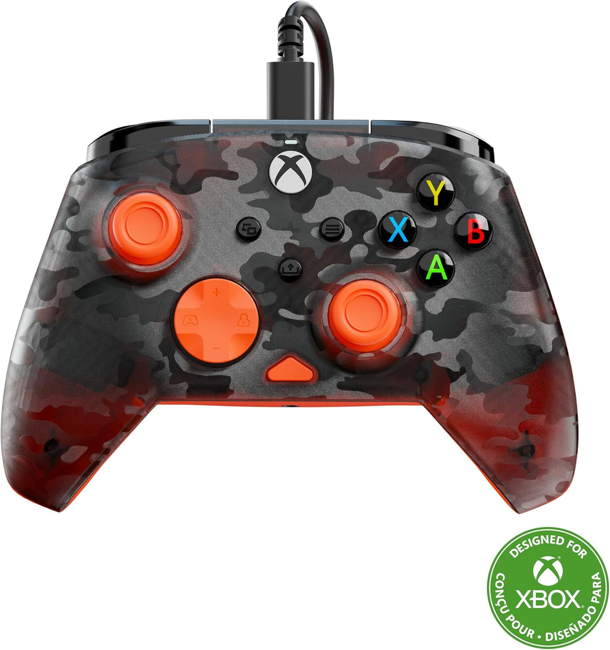 Turtle Beach Rematch Core Black Wired Gaming Controller with Audio Controls, Rumble Motors and Hall Effect Thumbsticks – Licensed for Xbox Series X or S, Xbox One and Windows PCs