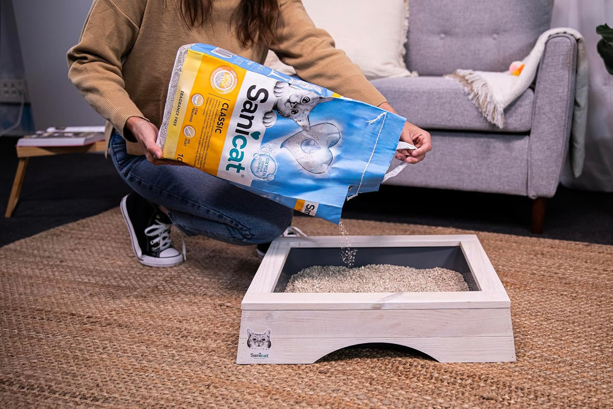 Sanicat - Classic Fragrance-Free cat litter 10L capacity
