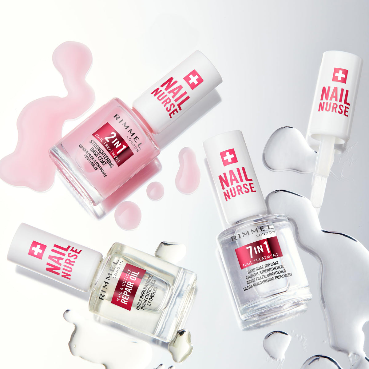 Rimmel London Nail Care 7 in 1 Multi Benefit Base & Top Coat