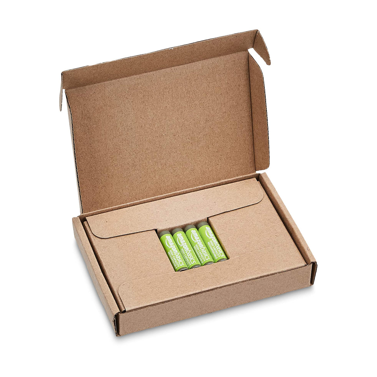 Amazon Basics 8-Pack Rechargeable AAA NiMH High-Capacity Batteries, 850 mAh, 1.2V, Recharge up to 500x Times, Pre-Charged