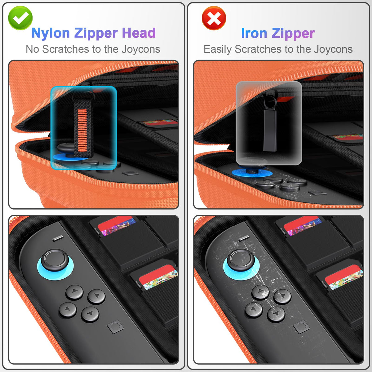 daydayup Switch 2 Carry Case Compatible with Nintendo Switch 2, with 24 Games Cartridges Protective Hard Shell Travel Carrying Case Pouch for Switch 2 Console & Accessories,Black