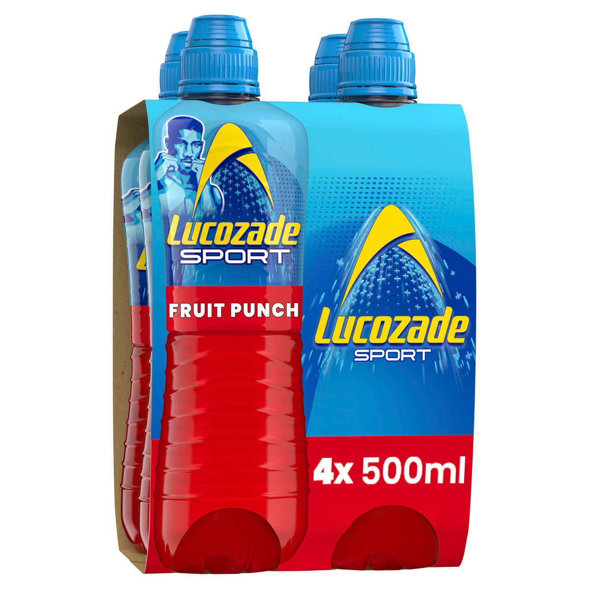 Lucozade Sport Orange Sports Drink, 4 x 500ml