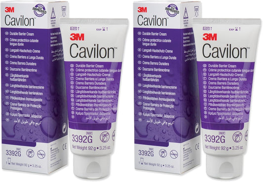 3M Cavilon 3392G Durable Barrier Cream, 92 g Tube (Pack of 2)
