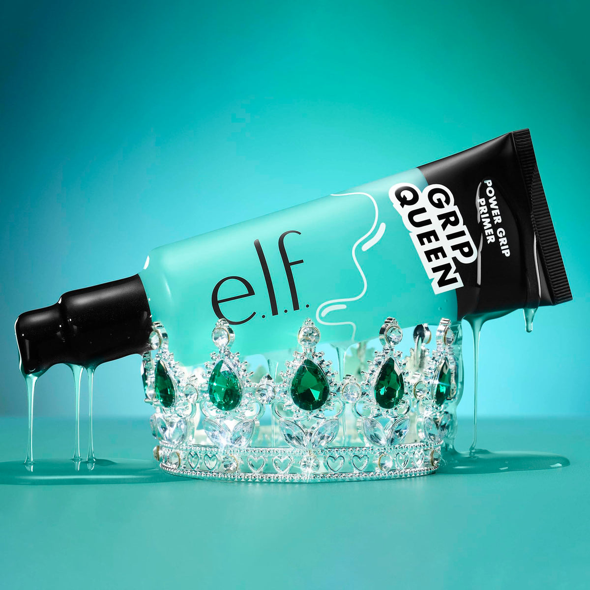 e.l.f. Power Grip Primer, Gel-Based & Hydrating Face Primer For Smoothing Skin & Gripping Makeup, Moisturizes & Primes, 0.811 Fl Oz, Clear