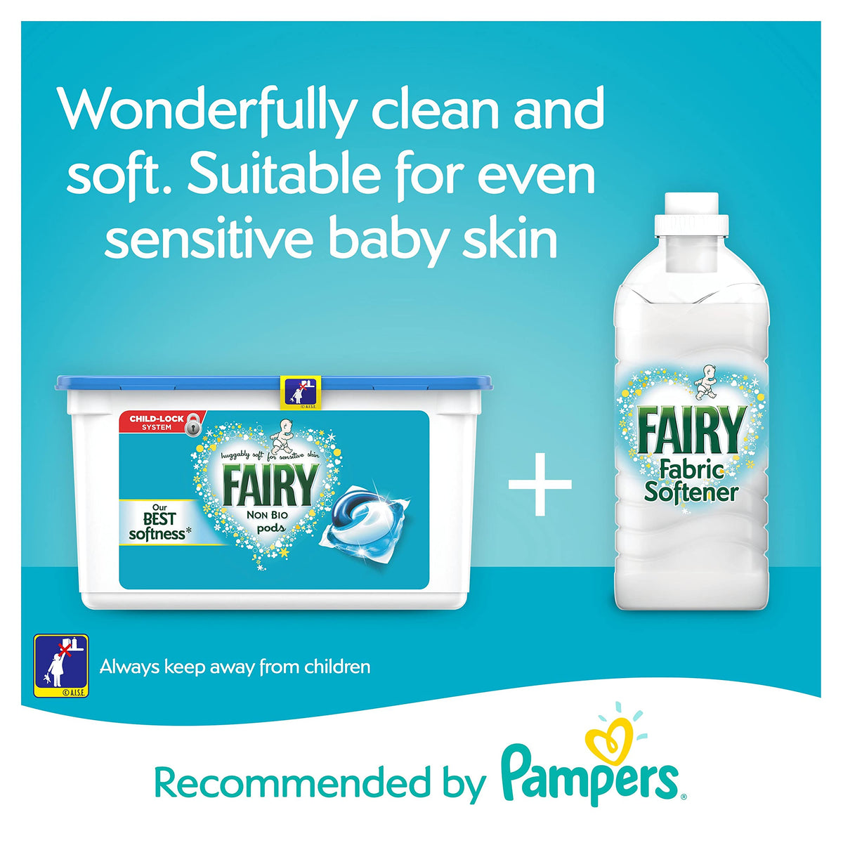Fairy Super Concentrate Fabric Softener Conditioner 4.8L – 240 Washes – Gentle Softness for Sensitive Skin & Baby Clothes