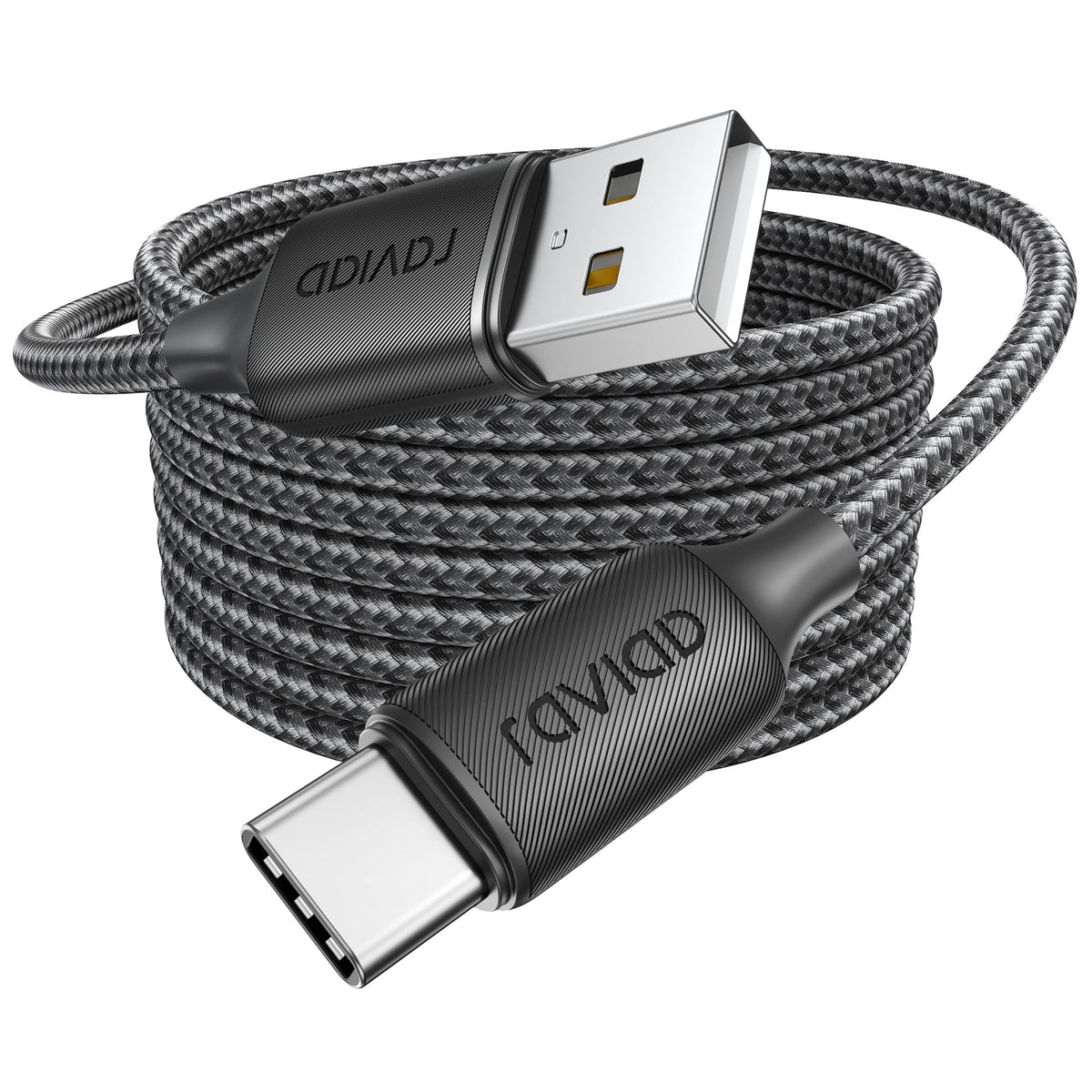 RAVIAD USB C Charger Cable 3M Long Type C Cable Fast Charging 3.1A Braided
