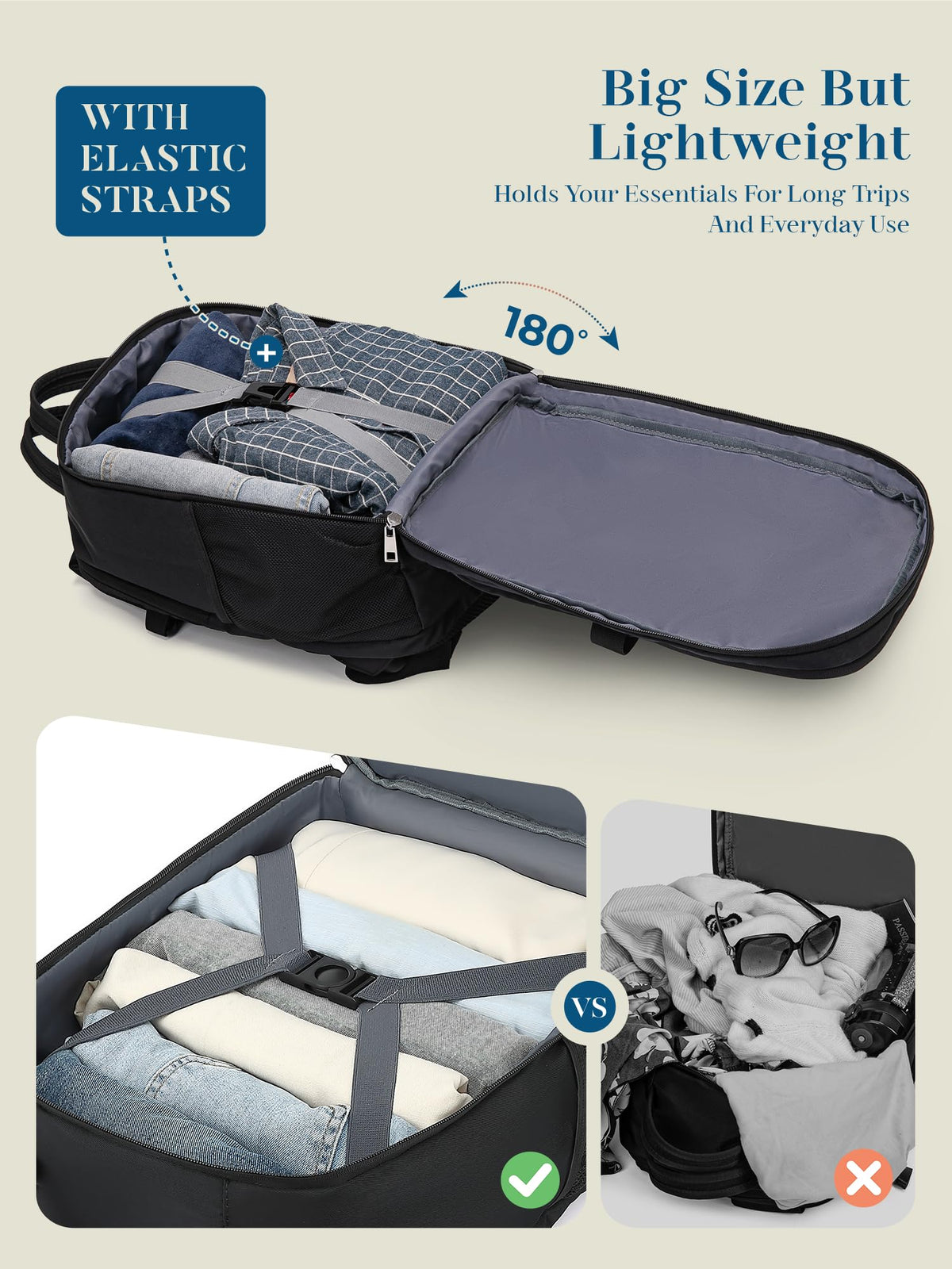 For Ryanair Cabin Bags 40x30x20 Underseat Travel Carry-on School Backpack