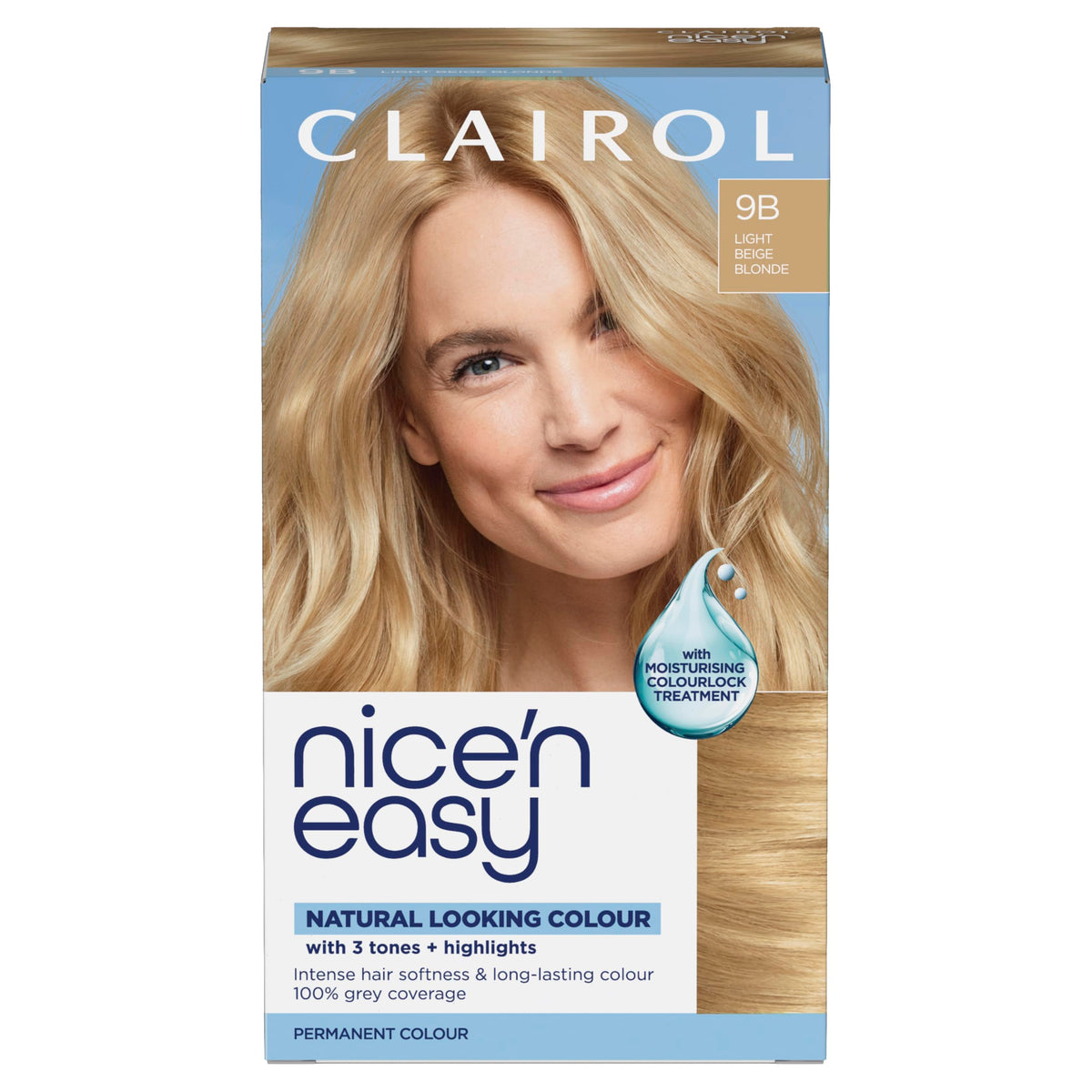 Clairol Nice'n Easy Crème Natural Looking Oil Permanent Hair Dye Infused
