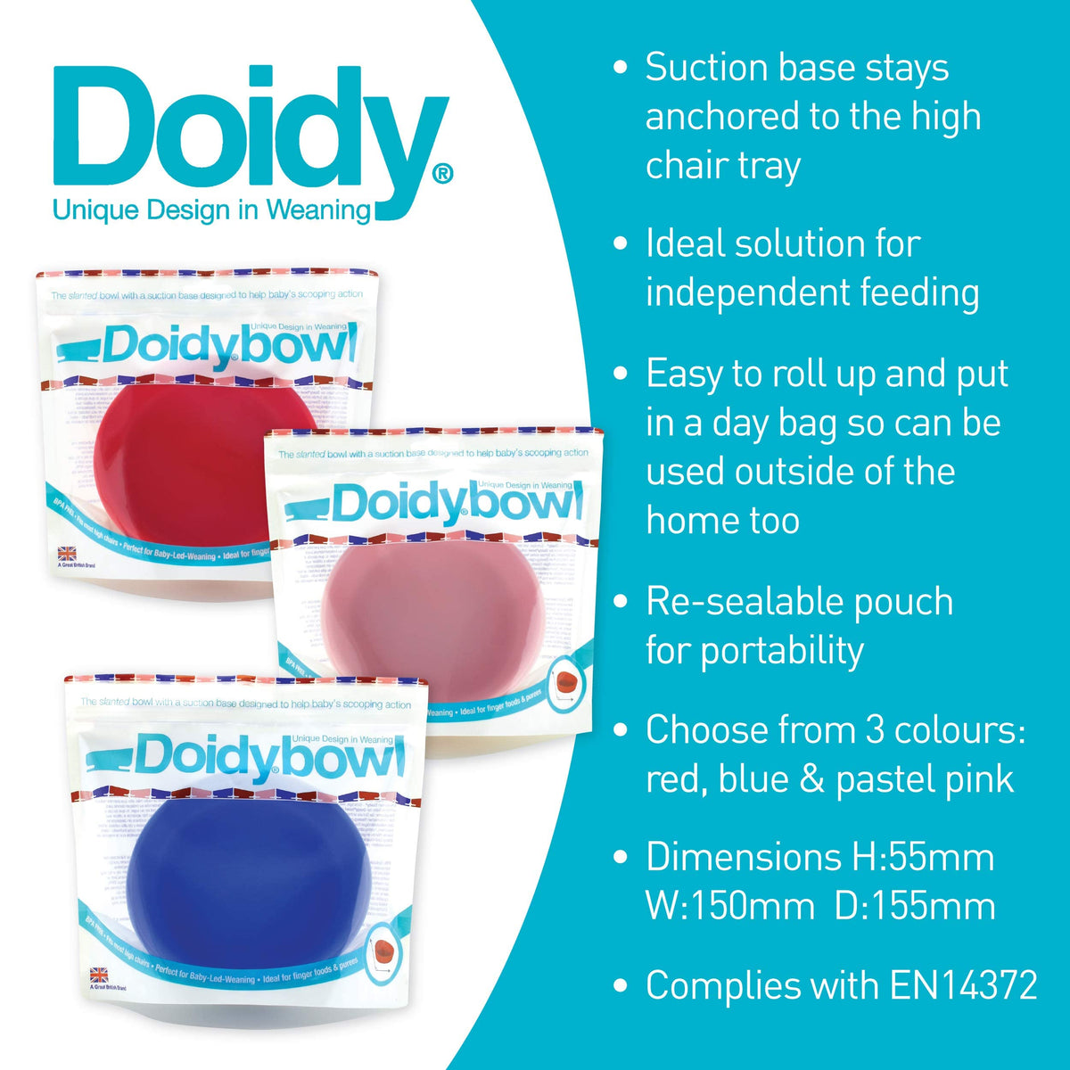 Doidy Cup, Open Cup for Training Baby 6 Months-3 Years, 200ml, Slanted Weaning Cup with Handles for Learning to Drink, BPA Free, 2 Pack (Orange)