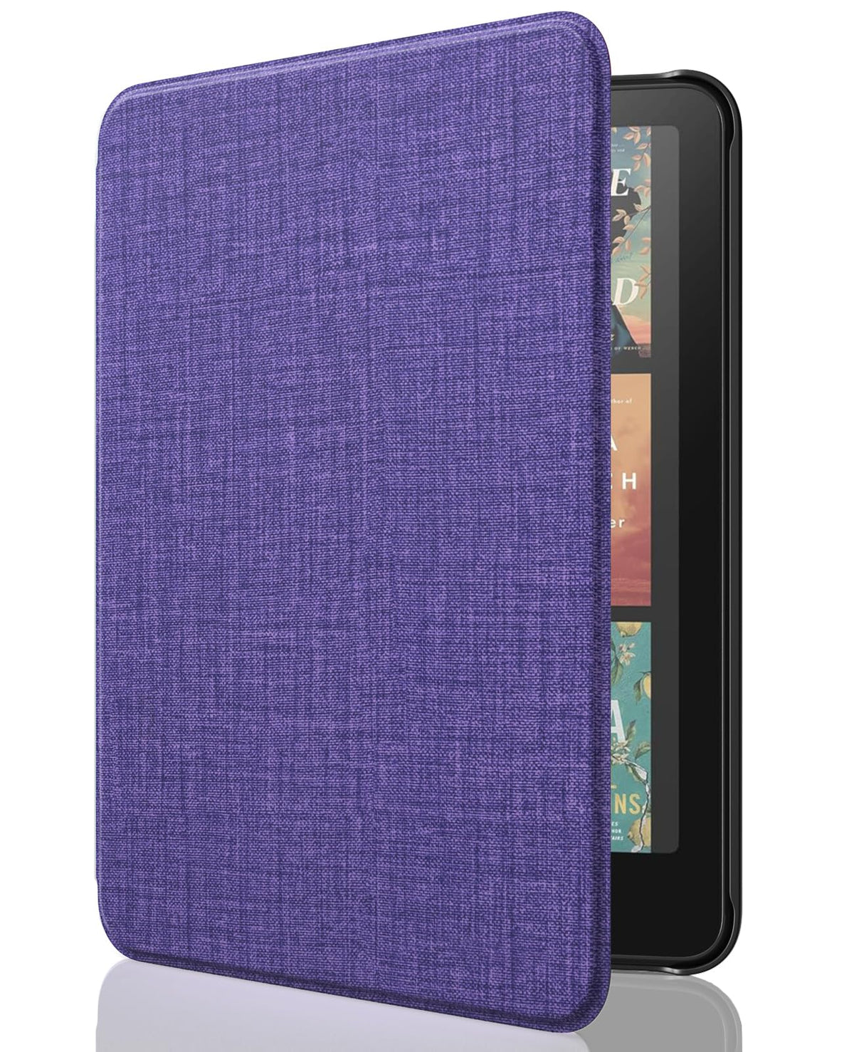 MoKo Case for 7" Kindle Paperwhite 12th Gen & Colorsoft 2024, Denim Black
