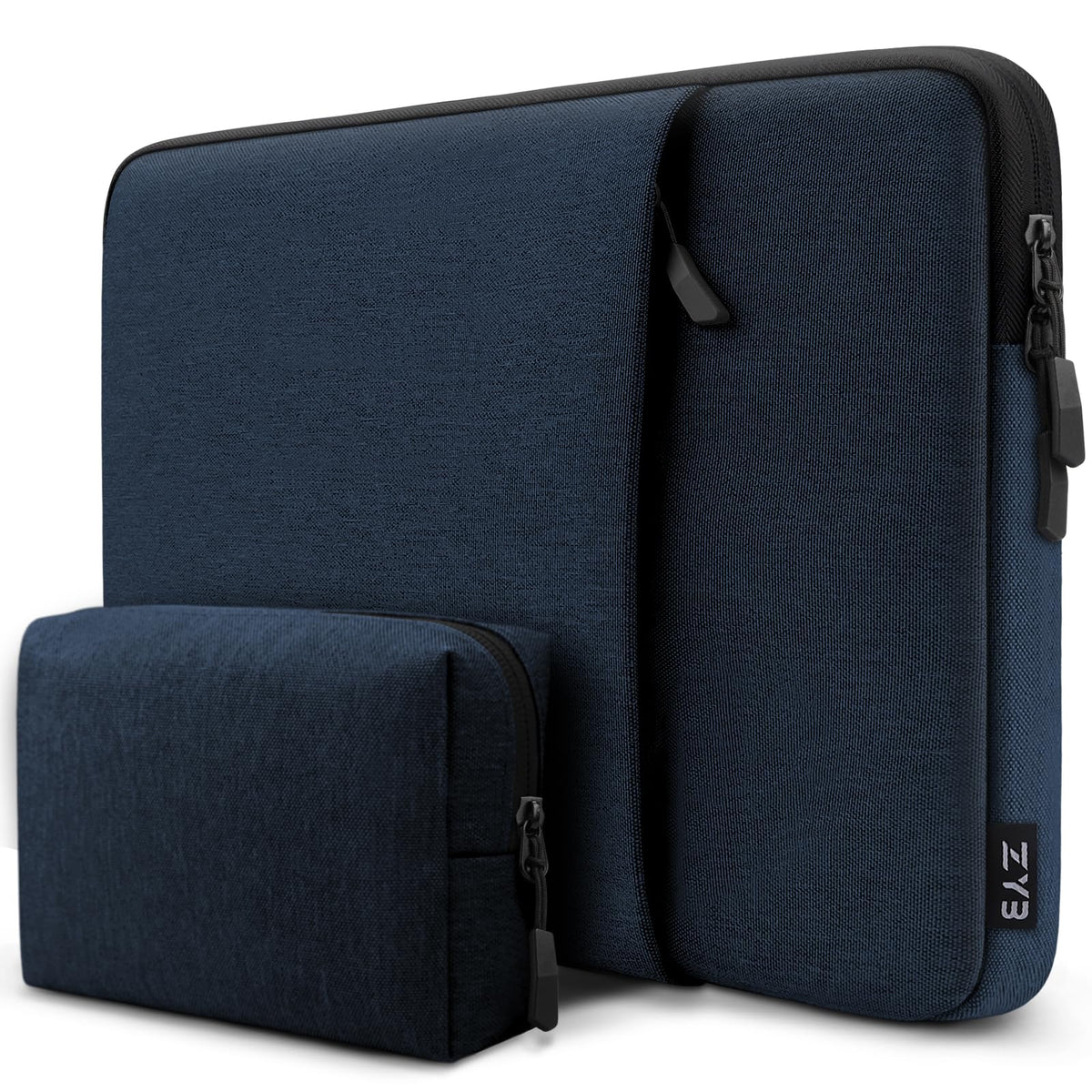ZYB Laptop Sleeve 14 Inch, Waterproof Shockproof 14 Inch Laptop Case for 14" Notebook Lenovo Thinkpad IdeaPad, MacBook Air 15.3 2026-2023 M5 M4 M3 M2, 14" HP Dell Acer Chromebook Mac Pro 15-Purple