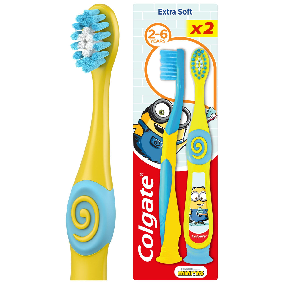 Colgate Kids Bluey Toothbrush 3-5 Years, 2 Pack