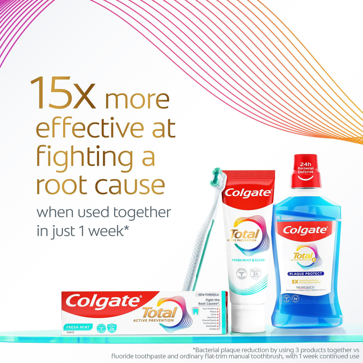 Colgate Total Active Fresh Toothpaste 75ml