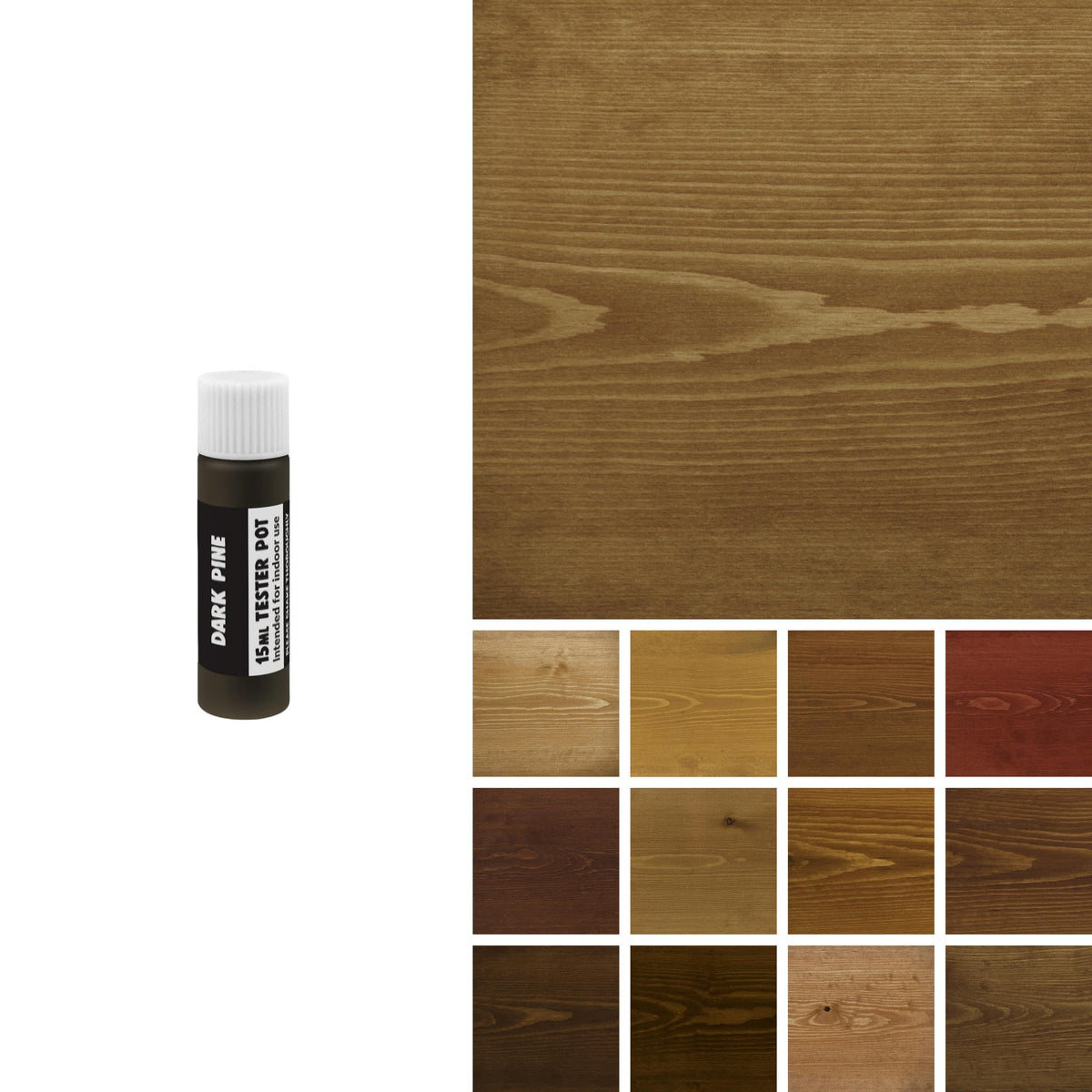 Littlefair's Wood Stain Water-Based - (Very Red Mahogany) – Non-Toxic, Eco-Friendly & Quick Drying - Easy-to-Apply, Concentrated Formula for All Wood Types – 15ml Tester Pot