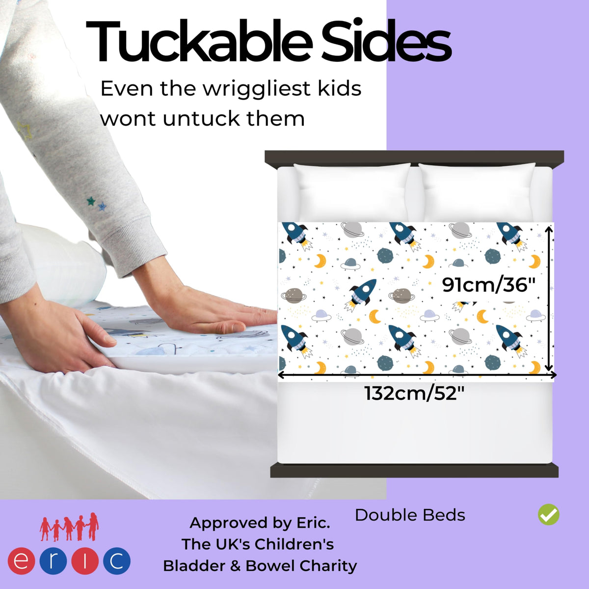 Hygge Sheets® Potty Training Bed Pads | 100% Waterproof