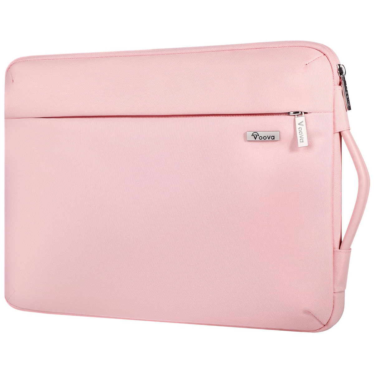 Voova 360° Protective Laptop Sleeve Case 11 11.6 12 inch, Waterproof Computer Cover Bag Compatible with Surface Pro 7 8/Laptop Go 2 3, MacBook Air 11, Chromebook, 12.5" Asus Acer Hp Tablet,Pink