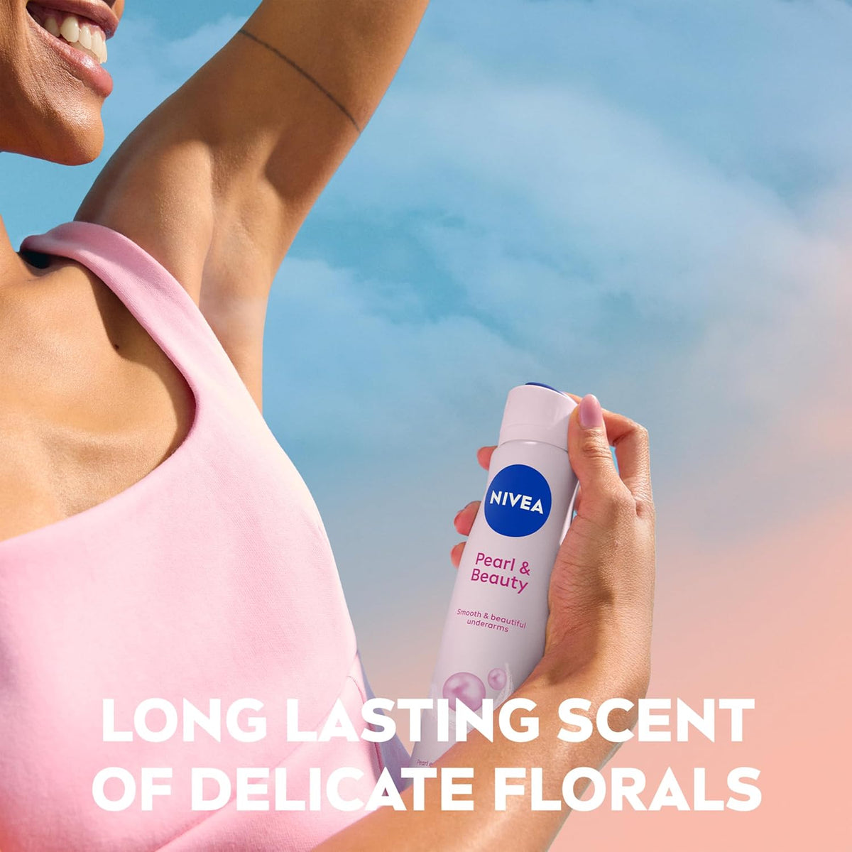 NIVEA Pearl and Beauty Antiperspirant Spray, 250 ml