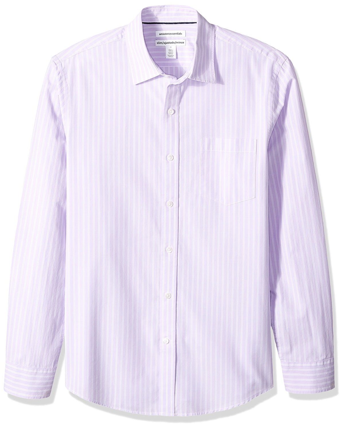 Amazon Essentials Men's Long-Sleeve Casual Poplin Shirt